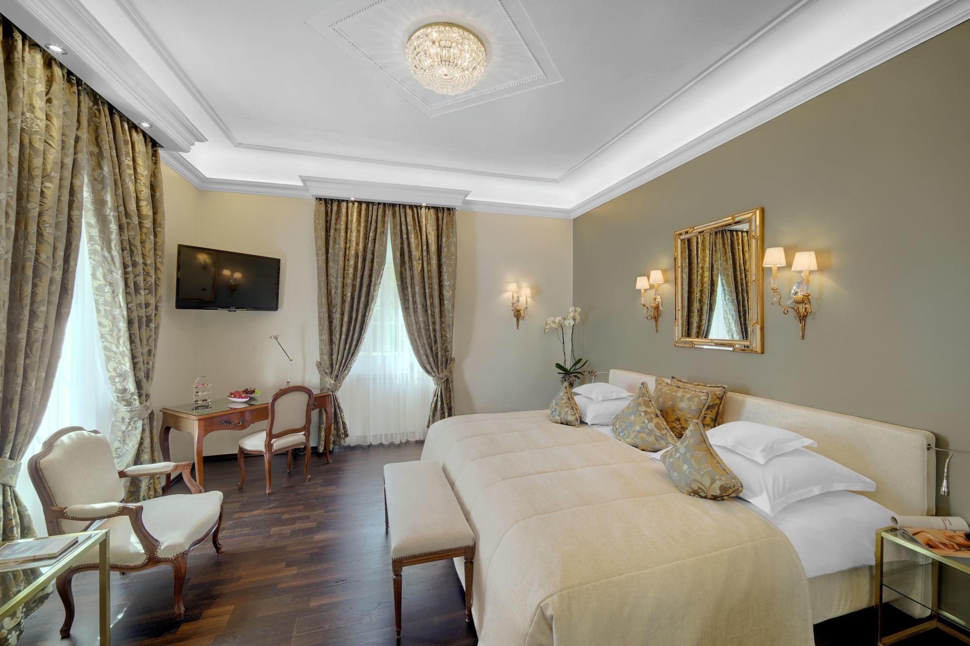 Hotel Europaeischer Hof Heidelberg, Bestes Hotel Deutschlands In Historischer Architektur Bagian luar foto A room at the hotel