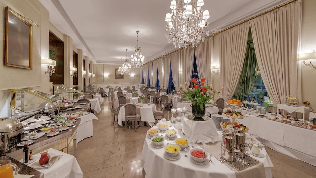 Hotel Europaeischer Hof Heidelberg, Bestes Hotel Deutschlands In Historischer Architektur Bagian luar foto The restaurant